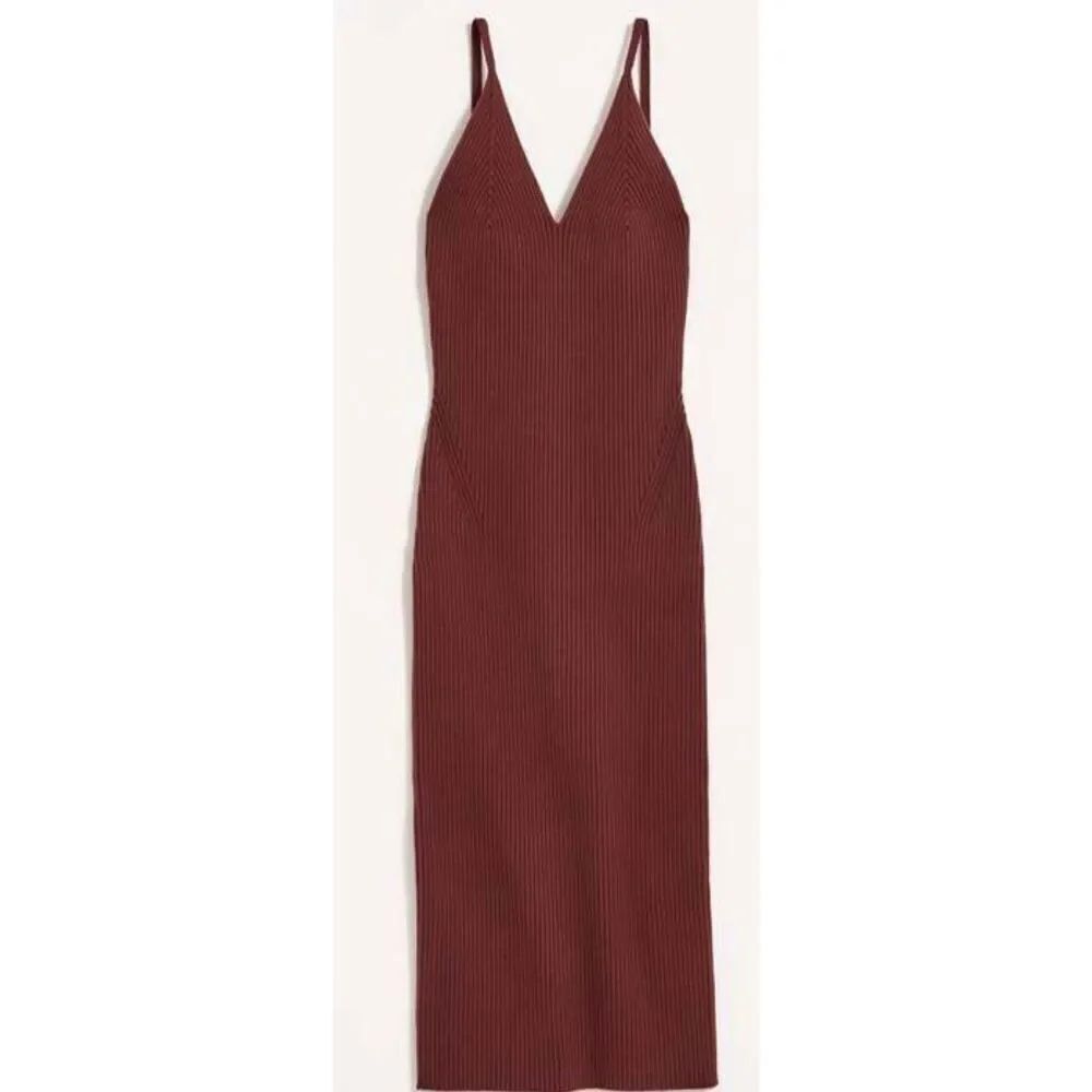 BILLY REID TRANSFER RIB CAMI DRESS in Plum NWT Size XS